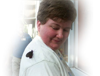 Anne with butterfly
